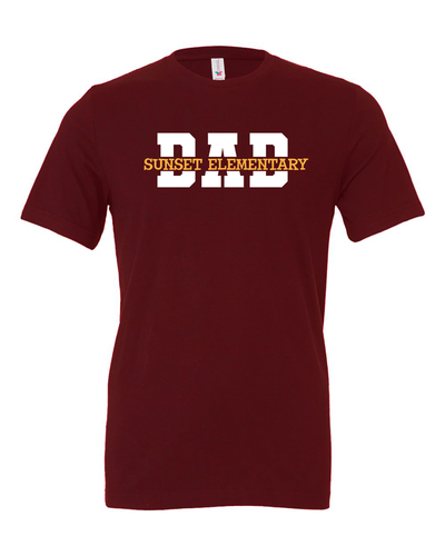 Sunset Dad BELLA+CANVAS Unisex Jersey Short Sleeve Tee  image thumbnail