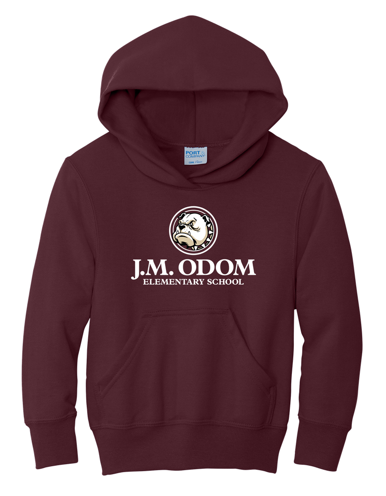 Odom Youth Core Fleece Pullover Hooded Sweatshirt primary image