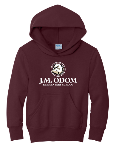 Odom Youth Core Fleece Pullover Hooded Sweatshirt image thumbnail