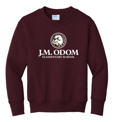 Odom Youth Core Fleece Crewneck Sweatshirt image thumbnail