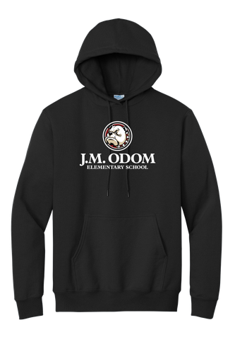 Odom Adult Essential Fleece Pullover Hooded Sweatshirt image thumbnail