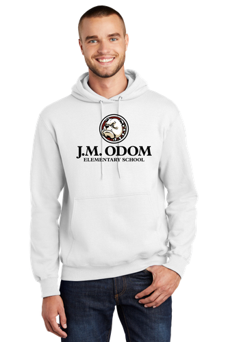 Odom Adult Essential Fleece Pullover Hooded Sweatshirt image thumbnail