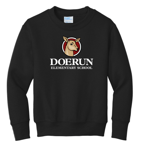Doerun Youth Core Fleece Crewneck Sweatshirt  image thumbnail