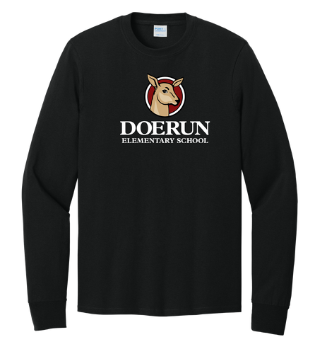 Doerun Adult Long Sleeve Core Cotton Tee  image thumbnail