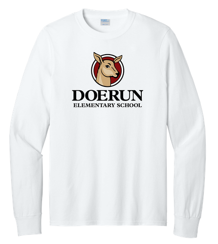 Doerun Adult Long Sleeve Core Cotton Tee  image thumbnail