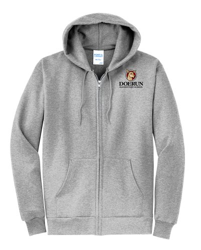 Doerun Core Fleece Full-Zip Hooded Sweatshirt  image thumbnail