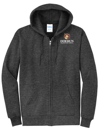 Doerun Core Fleece Full-Zip Hooded Sweatshirt  image thumbnail