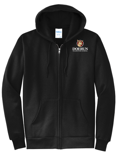 Doerun Core Fleece Full-Zip Hooded Sweatshirt  image thumbnail
