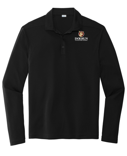 Doerun Men's Posi-UV Pro Long Sleeve Polo image thumbnail