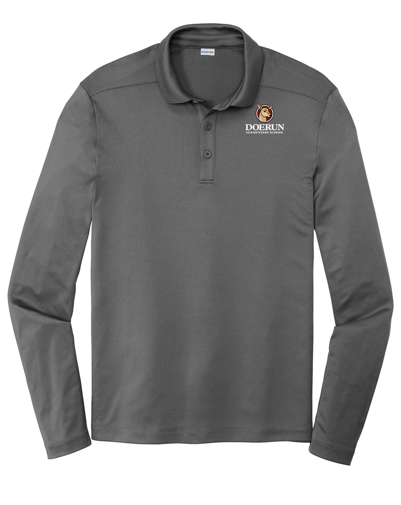 Doerun Men's Posi-UV Pro Long Sleeve Polo primary image