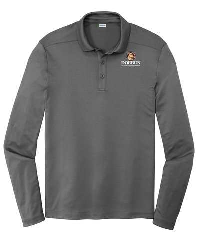 Doerun Men's Posi-UV Pro Long Sleeve Polo image thumbnail