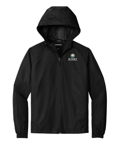 Sunset Men's Hooded Raglan Jacket image thumbnail
