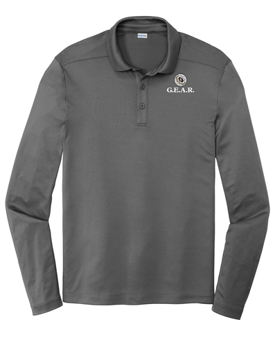 GEAR Men's Posi-UV Pro Long Sleeve Polo image thumbnail