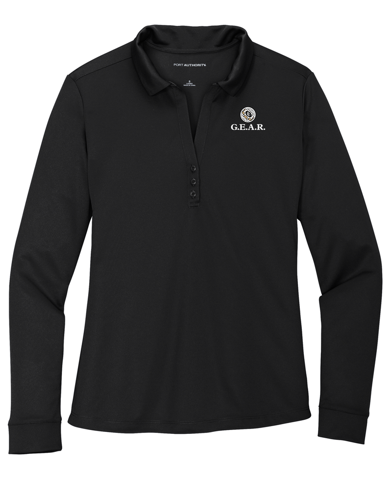 GEAR Women's Silk Touch Performance Long Sleeve Polo primary image