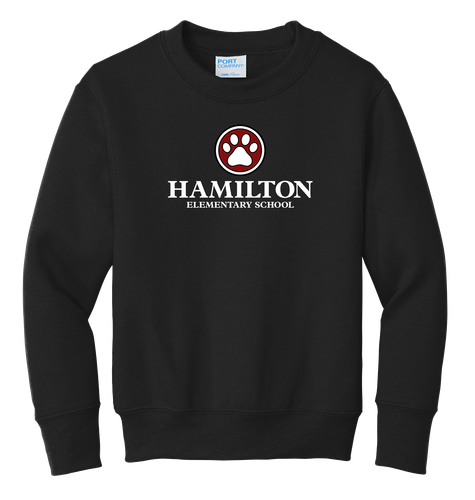 Hamilton Youth Core Fleece Crewneck Sweatshirt image thumbnail