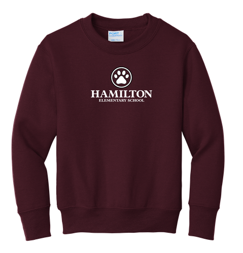 Hamilton Youth Core Fleece Crewneck Sweatshirt image thumbnail