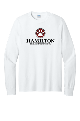 Hamilton Adult Long Sleeve Core Cotton Tee image thumbnail