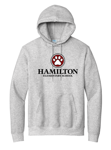 Hamilton Adult Essential Fleece Pullover Hooded Sweatshirt image thumbnail