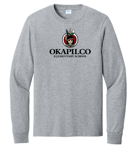 Okapilco Youth Long Sleeve Core Cotton Tee image thumbnail