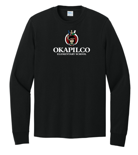 Okapilco Youth Long Sleeve Core Cotton Tee image thumbnail