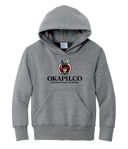 Okapilco Youth Core Fleece Pullover Hooded Sweatshirt image thumbnail