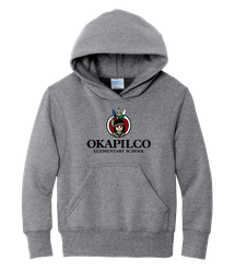 Image of Okapilco Youth Core Fleece Pullover Hooded Sweatshirt