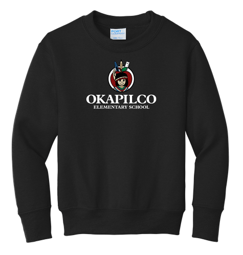 Okapilco Youth Core Fleece Crewneck Sweatshirt  image thumbnail