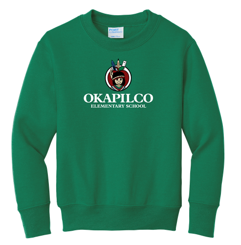 Okapilco Youth Core Fleece Crewneck Sweatshirt  image thumbnail