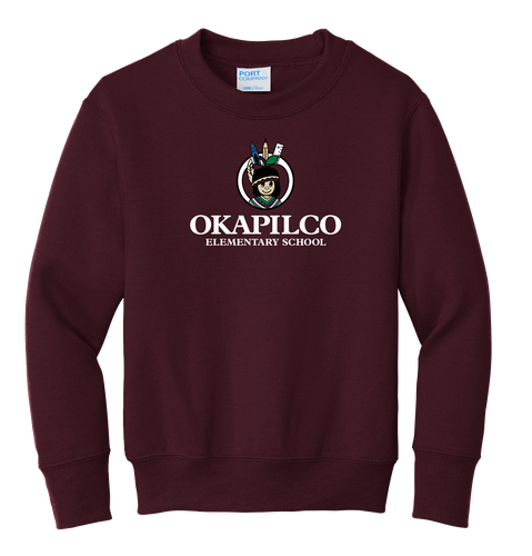 Okapilco Youth Core Fleece Crewneck Sweatshirt  image thumbnail
