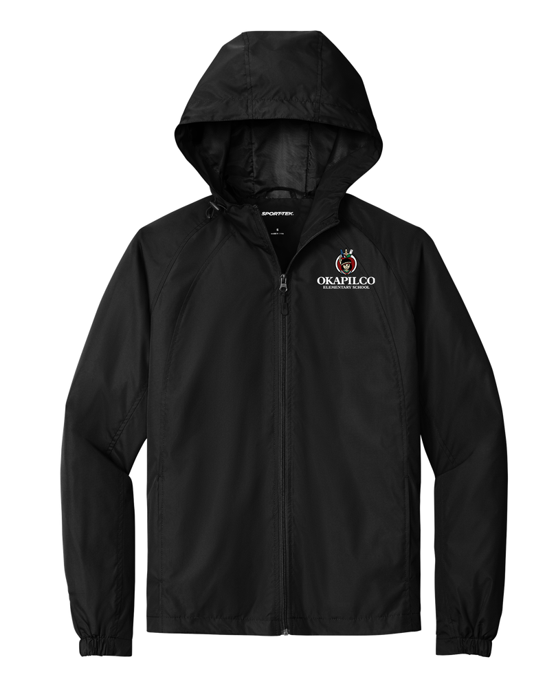 Okapilco Men's Hooded Raglan Jacket  primary image