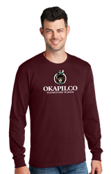 Image of Okapilco Adult Long Sleeve Core Cotton Tee 