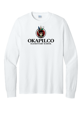 Okapilco Adult Long Sleeve Core Cotton Tee  image thumbnail