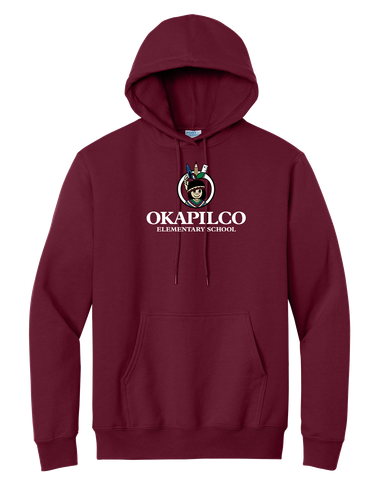 Okapilco Adult Essential Fleece Pullover Hooded Sweatshirt  image thumbnail