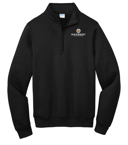 R B Wright Adult Core Fleece 1/4-Zip Pullover Sweatshirt image thumbnail