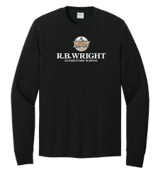 Image of R B Wright Adult Long Sleeve Core Cotton Tee 