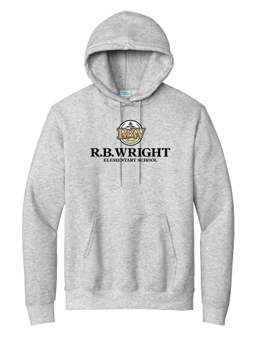 R B Wright Adult Essential Fleece Pullover Hooded Sweatshirt image thumbnail