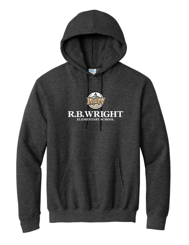 R B Wright Adult Essential Fleece Pullover Hooded Sweatshirt image thumbnail