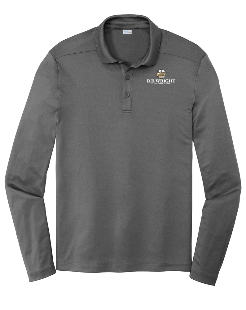 R B Wright Men's Posi-UV Pro Long Sleeve Polo primary image