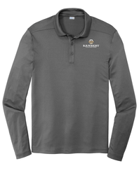 Image of R B Wright Men's Posi-UV Pro Long Sleeve Polo