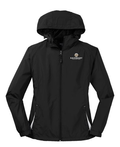 R B Wright Women's Hooded Raglan Jacket image thumbnail
