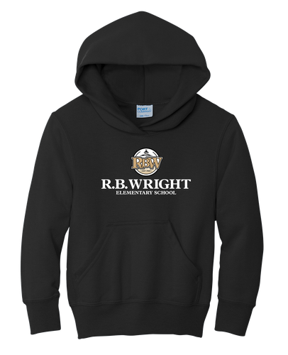 R B Wright Youth Core Fleece Pullover Hooded Sweatshirt  image thumbnail