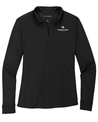 Image of Norman Park Women's Silk Touch Performance Long Sleeve Polo 