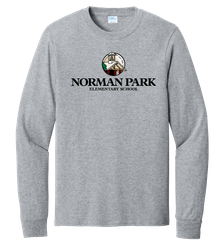 Image of Norman Park Adult Long Sleeve Core Cotton Tee