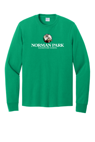 Norman Park Adult Long Sleeve Core Cotton Tee image thumbnail