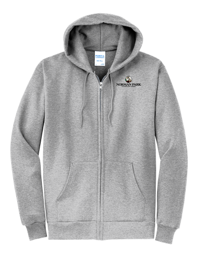 Norman Park Adult Core Fleece Full-Zip Hooded Sweatshirt  image thumbnail