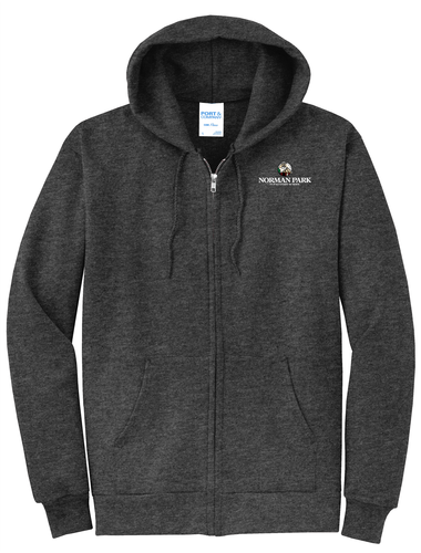 Norman Park Adult Core Fleece Full-Zip Hooded Sweatshirt  image thumbnail