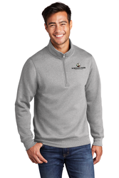 Image of Norman Park Adult Core Fleece 1/4-Zip Pullover Sweatshirt 
