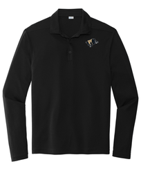 Image of CA Gray Men's Posi-UV Pro Long Sleeve Polo