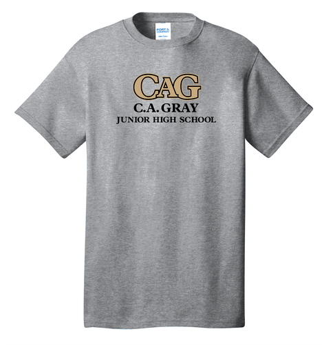 CA Gray Adult Core Cotton Tee image thumbnail