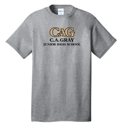 Image of CA Gray Adult Core Cotton Tee